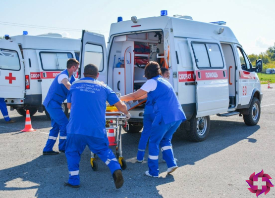 Скорая помощь на вызове